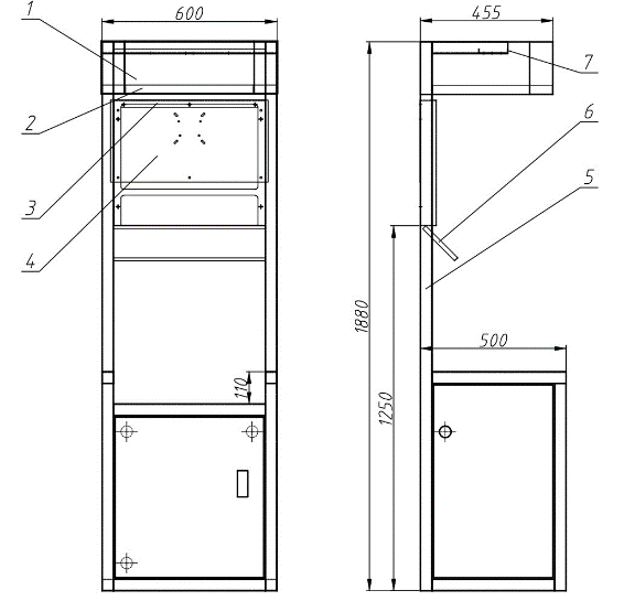 全景物流通自動(dòng)化入庫(kù)設(shè)備：快手尺寸圖，快遞系統(tǒng)，物流系統(tǒng)，集運(yùn)系統(tǒng)，轉(zhuǎn)運(yùn)系統(tǒng)專用設(shè)備